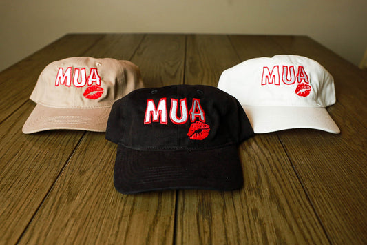 MUA BLOCK DAD HAT - BLACK - MUA