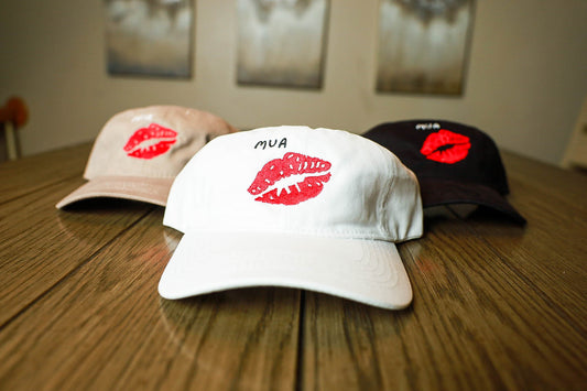 MUA KISSY DAD HAT - WHITE - MUA