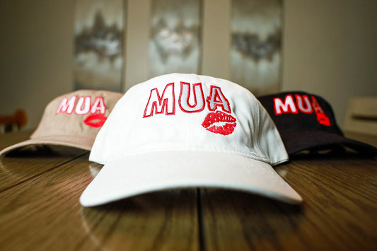 MUA BLOCK DAD HAT - WHITE - MUA